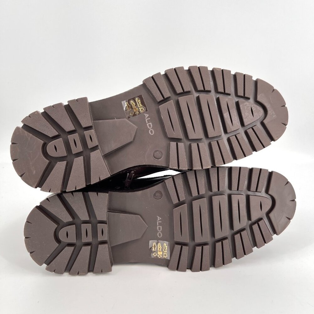 ALDO Aaren-l Men's Thermal Faux Insulation Winter Boot Brown Size 10 New In Box - Picture 9 of 10